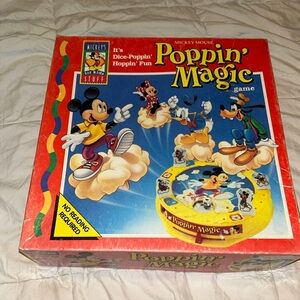 Parker Brothers Mickey Mouse Poppin' Magic, Vintage Game, 1994